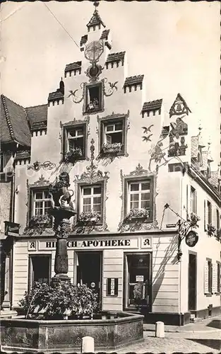 Offenburg Pharmacie du Cerf Kat. Offenburg