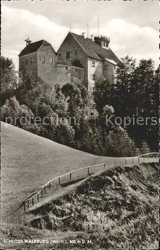 Waldburg Wuerttemberg Schloss Kat. Waldburg