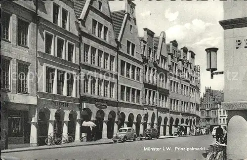 Muenster Westfalen Prinzipalmarkt Kat. Muenster