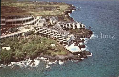 Kailua Kona Aerial view of Kona Surf Hotel Kona Coast Kat. Kailua Kona