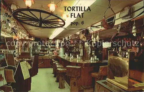 Tortilla Flat Restaurant Antiques Relics Shop Kat. Tortilla Flat