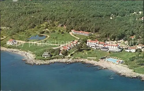 Kennebunkport Shawmut Inn Hotel Ocean Beach aerial view Kat. Kennebunkport