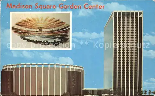 New York City Madison Square Garden Center Entertainment Center Skyscraper / New York /