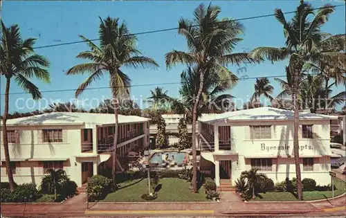 Miami Beach Byronair Motel Apartments Kat. Miami Beach
