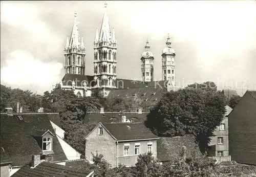 Naumburg Saale Blick zum Dom Kat. Naumburg