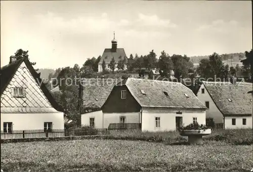Olbernhau Erzgebirge In der Huette Kirche Kat. Olbernhau