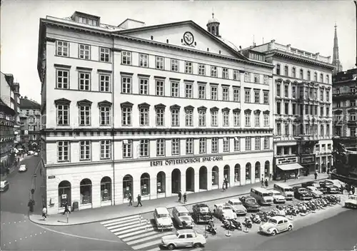 Wien Erste oesterreichische Sparkasse Kat. Wien