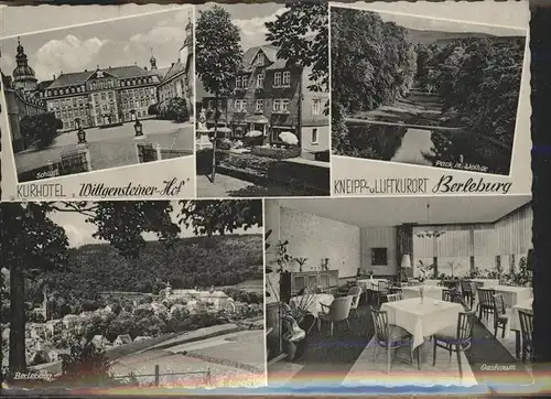 Bad Berleburg Kurhotel Wittgensteiner Hof Schloss  / Bad Berleburg /Siegen-Wittgenstein LKR