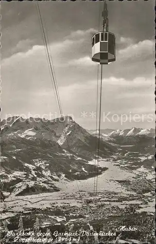 Garmisch Partenkirchen Wankbahn Zugspitzgruppe Kat. Garmisch Partenkirchen
