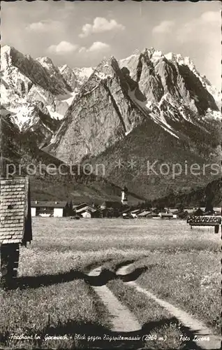 Farchant Zugspitzmassiv Kat. Farchant