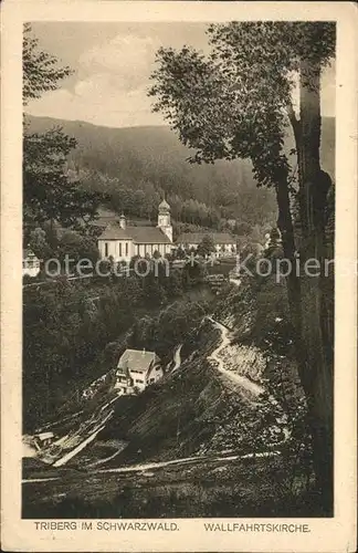 Triberg Schwarzwald Wallfahrtskirche  Kat. Triberg im Schwarzwald