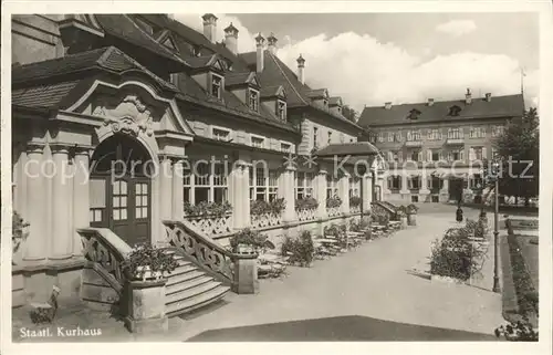 Bad Steben Stahl Moorbad Kurhaus Kat. Bad Steben