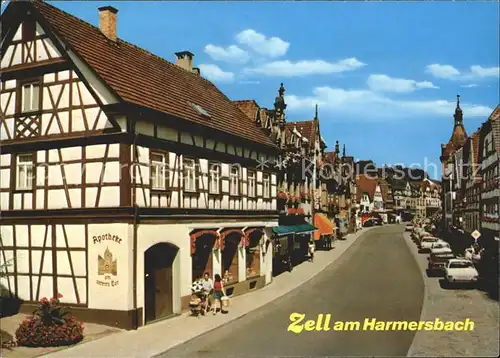 Zell Harmersbach Hauptstrasse Apotheke Kat. Zell am Harmersbach
