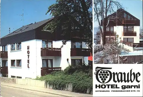 Offenburg Hotel Garni Traube Kat. Offenburg