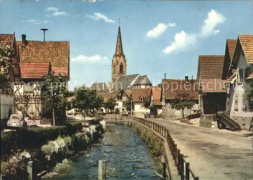 Steinbach Baden Baden Katholische Kirche Kat. Baden Baden