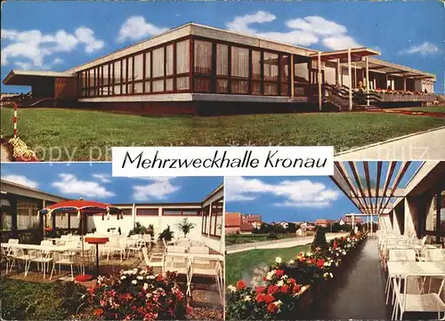 Kronau Baden Mehrzweckhalle  Kat. Kronau