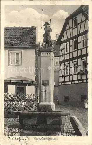 Bad Orb Wendelinusbrunnen Kat. Bad Orb