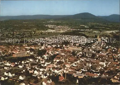 Kuppenheim Fliegeraufnahme Kat. Kuppenheim