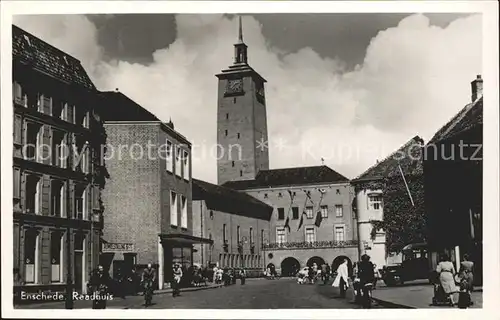 Enschede Raadhuis Kat. Enschede