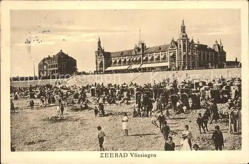 Vlissingen Zeebad Strand Hotel Kat. Vlissingen