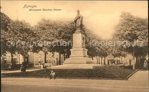 Nijmegen Monument Bisschop Hamer Kat. Nimwegen Nijmegen