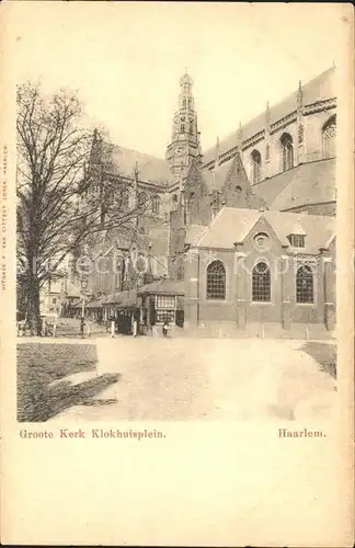 Haarlem Groote Kerk Klokhuisplein Kat. Haarlem