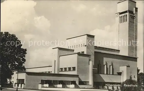 Hilversum Raadhuis Kat. Hilversum