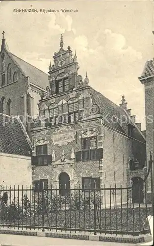 Enkhuizen Bijgebouw Weeshuis Giebel Kat. Enkhuizen