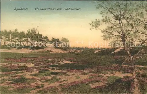 Apeldoorn Hunnenschans aan het Uddelermeer Kat. Apeldoorn