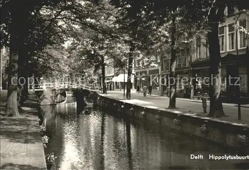 Delft Hippolytusbuurt Kanal Kat. Delft