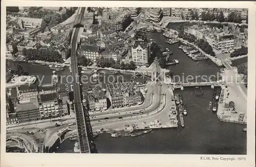 Rotterdam voor 1940 Witte Huis met omgeving Luchtopname Kat. Rotterdam