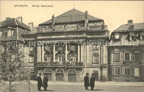 Bayreuth Koenigliches Opernhaus Kat. Bayreuth