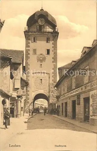 Leoben Stadtturm Torbogen Kat. Leoben