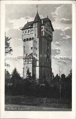 Grafenwoehr Wasserturm Truppenuebungsplatz Kat. Grafenwoehr