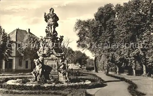 Rathenow Schleusenplatz Denkmal Kat. Rathenow