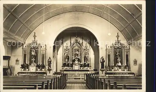 Strittmatt Katholische Kirche Inneres Altar Kat. Goerwihl