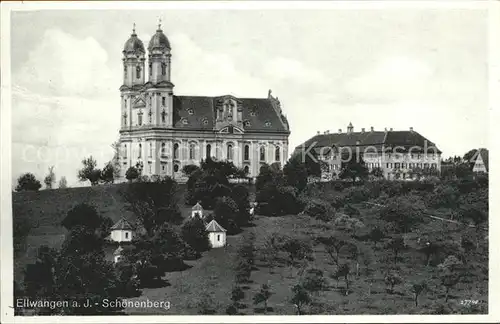 Ellwangen Jagst Schoenenberg Kirche Kat. Ellwangen (Jagst)