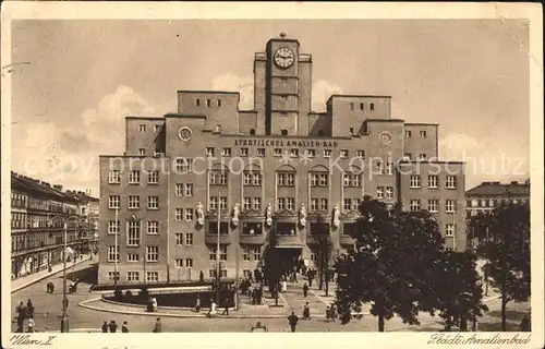 Wien Staedtisches Amalienbad Kat. Wien