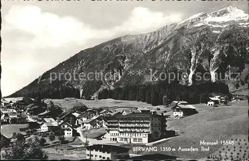Berwang Tirol Teilansicht mit Alpenblick Kat. Berwang