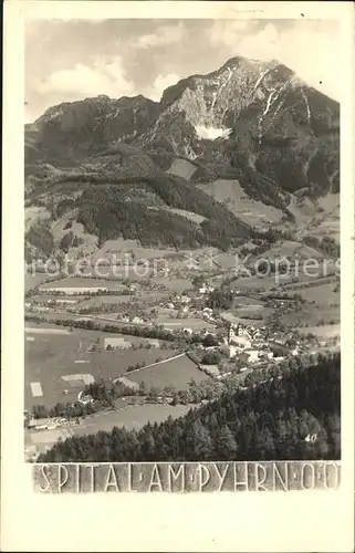 Spital Pyhrn Panorama Kat. Spital am Pyhrn