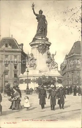 Paris Statue de la Republique Kat. Paris