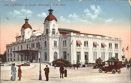 Cannes Alpes Maritimes Casino Municipal Voiture Kat. Cannes