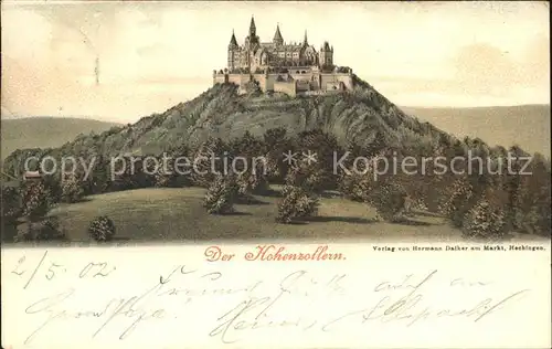 Hechingen Burg Hohenzollern Schwaebische Alb Kat. Hechingen