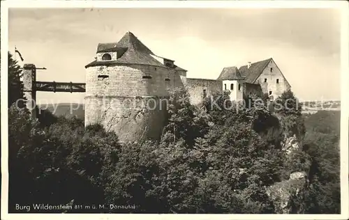 Leibertingen Burg Wildenstein Donautal Kat. Leibertingen