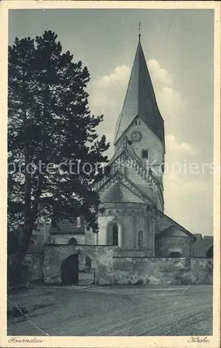 Faurndau Kirche Kat. Goeppingen