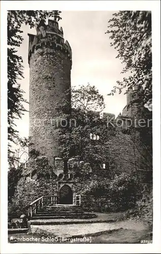 Auerbach Bergstrasse Schloss Burghaus Kat. Bensheim