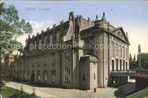 Goerlitz Sachsen Stadthalle Empirestil Kat. Goerlitz