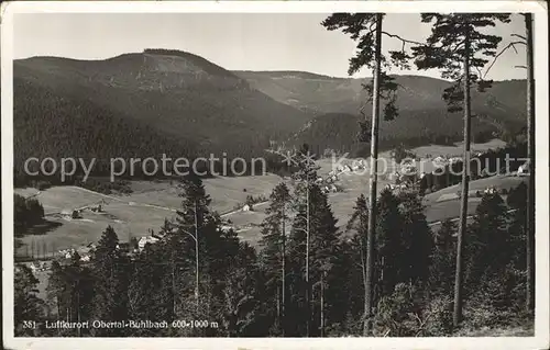 Buhlbach Obertal Panorama Luftkurort Schwarzwald / Baiersbronn /Freudenstadt LKR