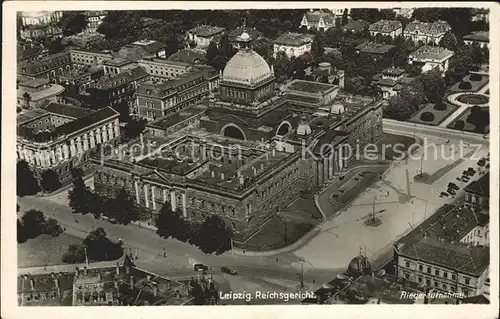 Leipzig Reichsgericht Fliegeraufnahme Kat. Leipzig