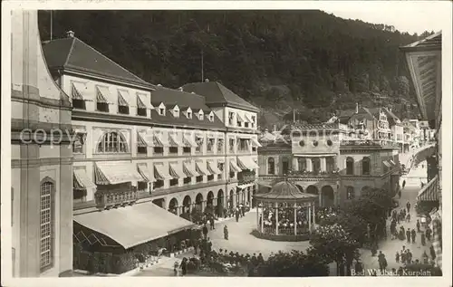 Bad Wildbad Kurplatz Pavillon Kat. Bad Wildbad